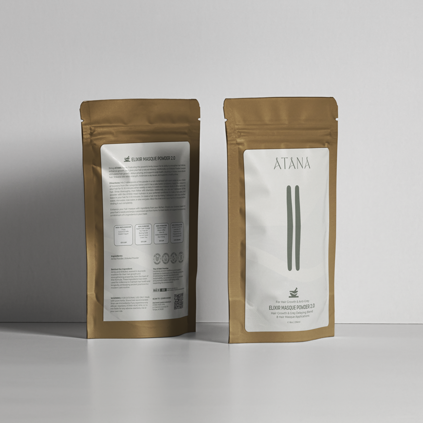 Elixir Masque Powder 2.0: For Hair Growth & Anti-Grey