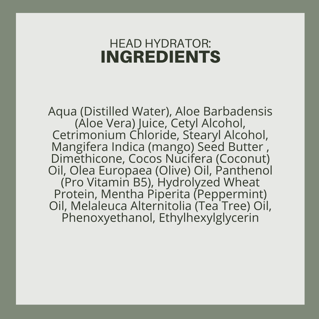 Head Hydrator: Peppermint & Tea Tree Conditioner