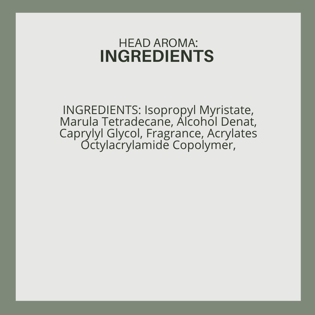 Head Aroma: Volumizing Shine & Hair Fragrance Mist