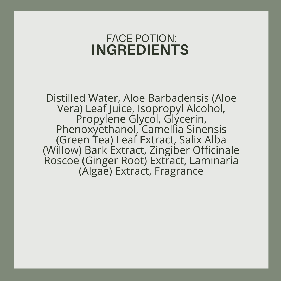 Face Potion: Pore Refining Toner with 7% Glycolic Acid