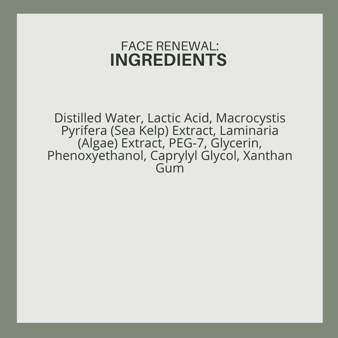 Face Renewal: 15% Lactic Acid Liquid Exfoliating Treament