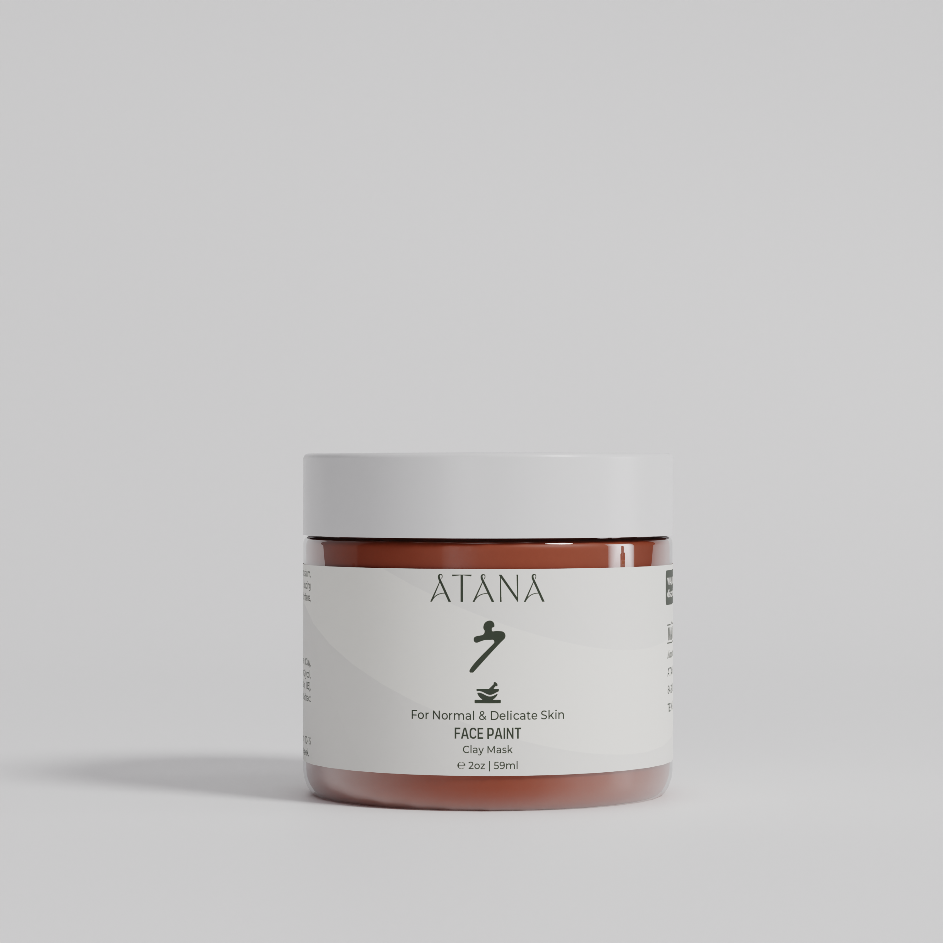 Face Paint: Pink Clay Mask
