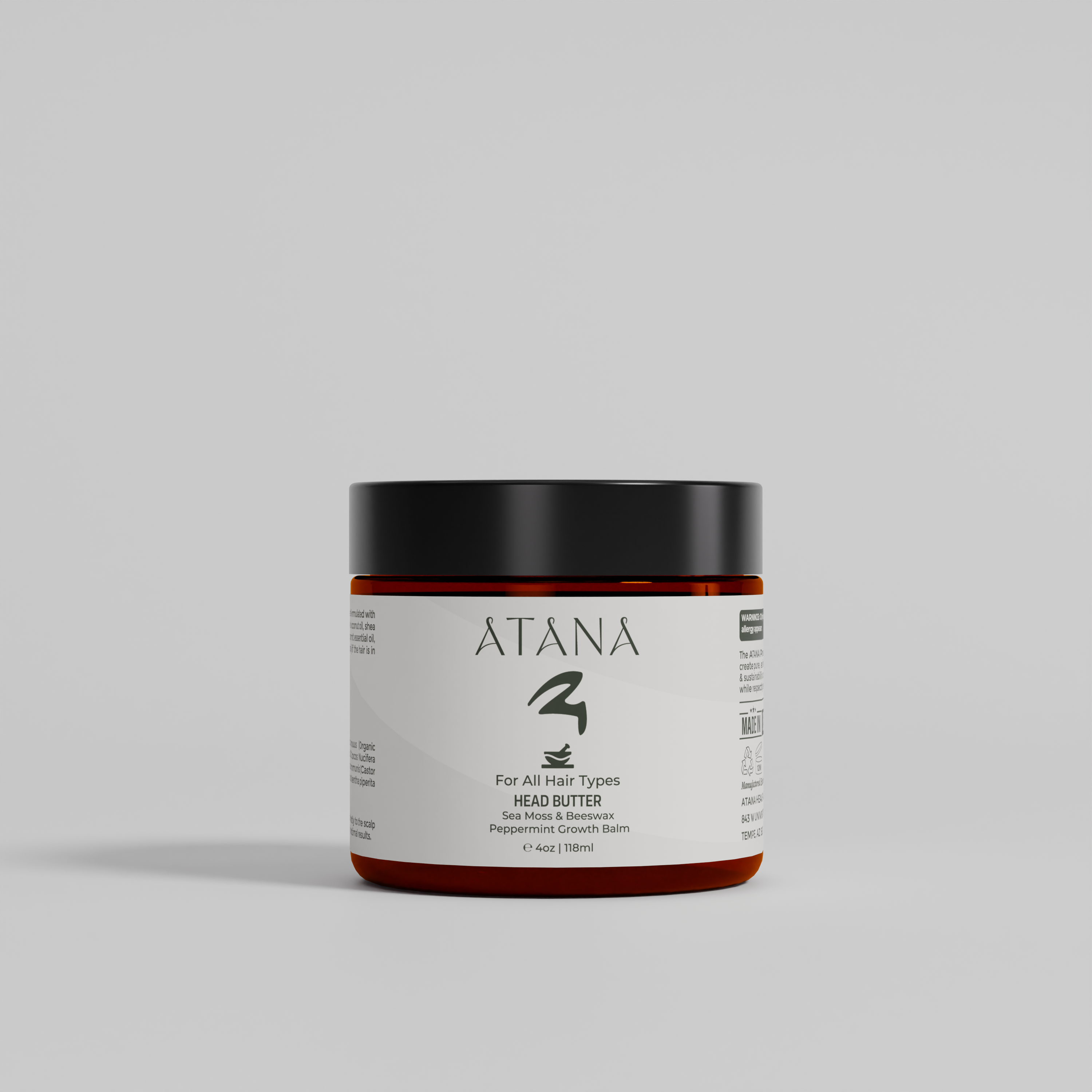 Head Butter:  Sea Moss & Beeswax Growth Balm