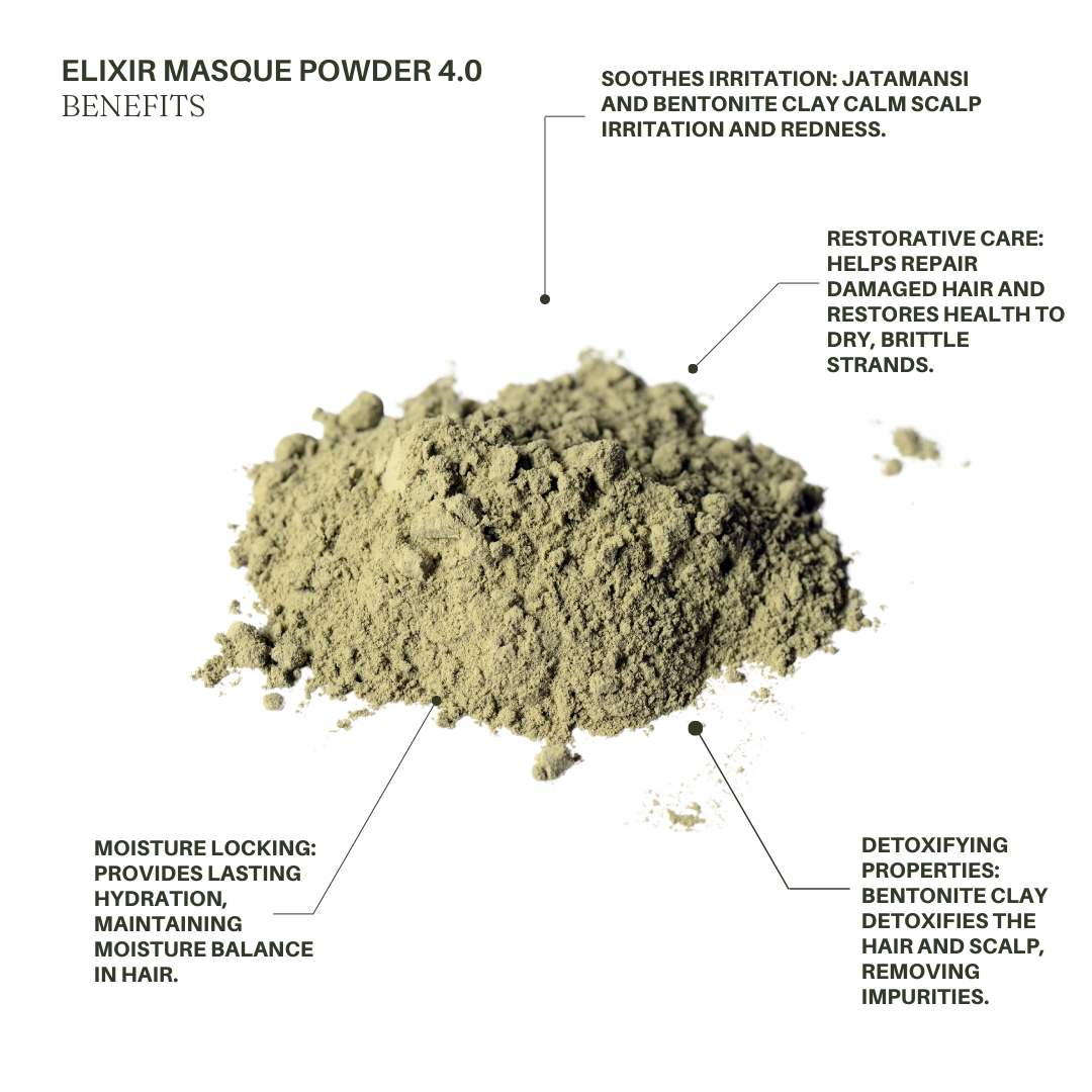 Elixir Masque Powder 4.0: For Normal & Damaged Hair