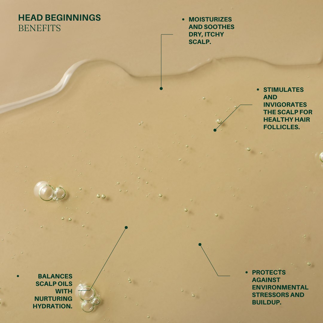 Head Beginnings: KumQuat & Rosemary Pre-Wash Scalp Oil