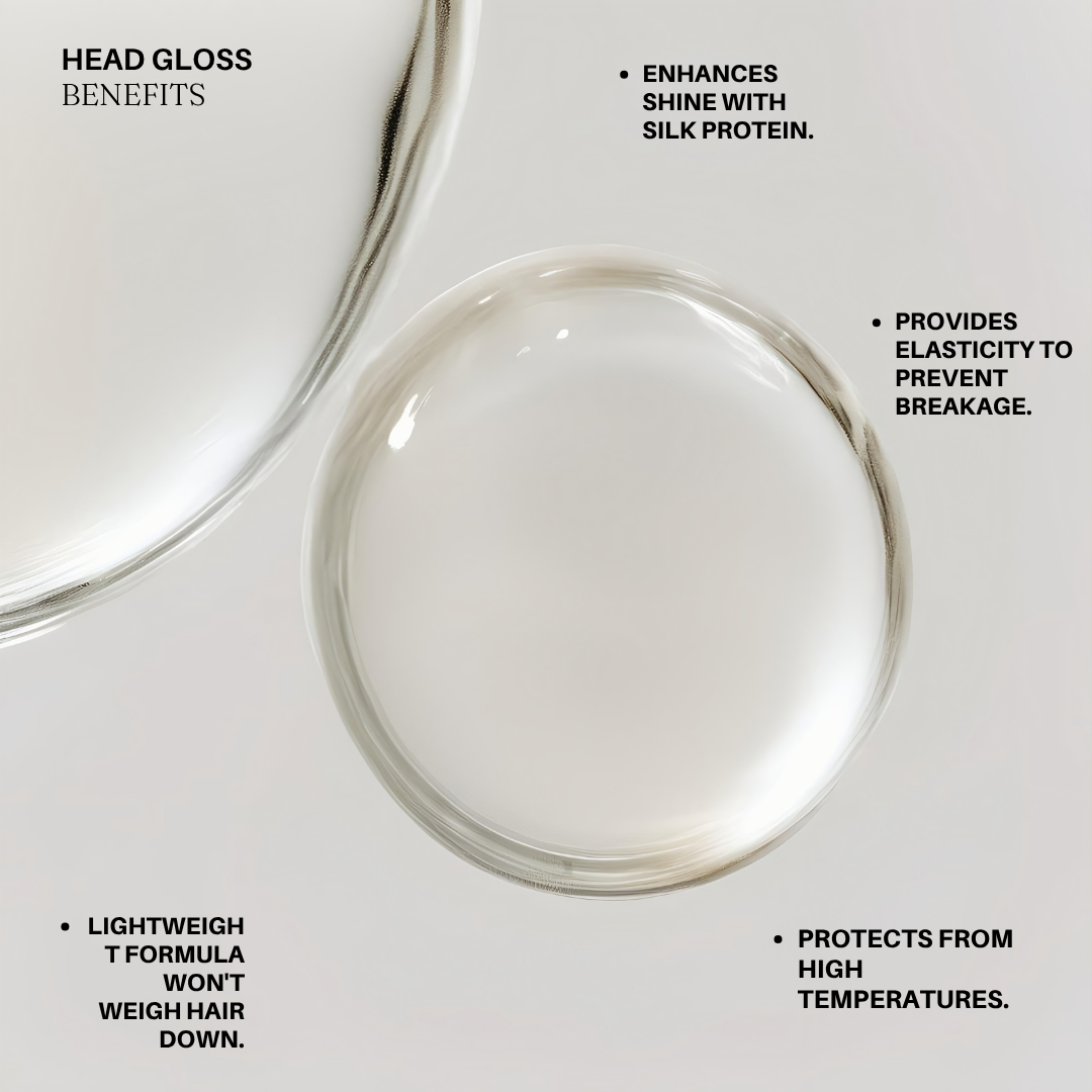 Head Gloss: Silkening Heat Protect & Shine Serum