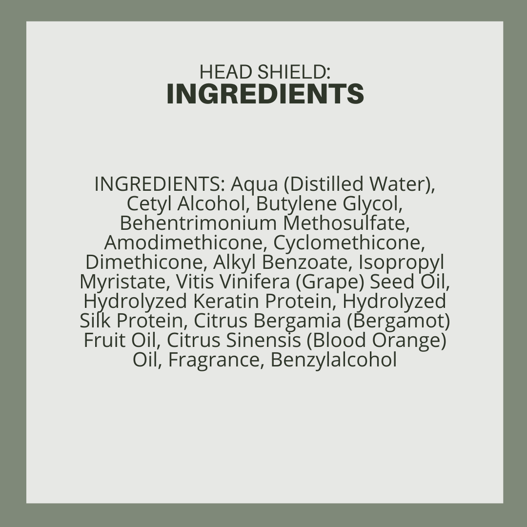 Head Shield: Keratin Protein Heat Protector & Blow Dry Cream