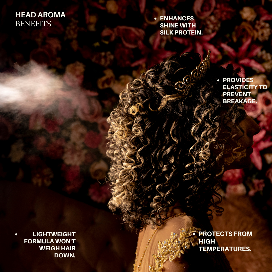Head Aroma: Volumizing Shine & Hair Fragrance Mist