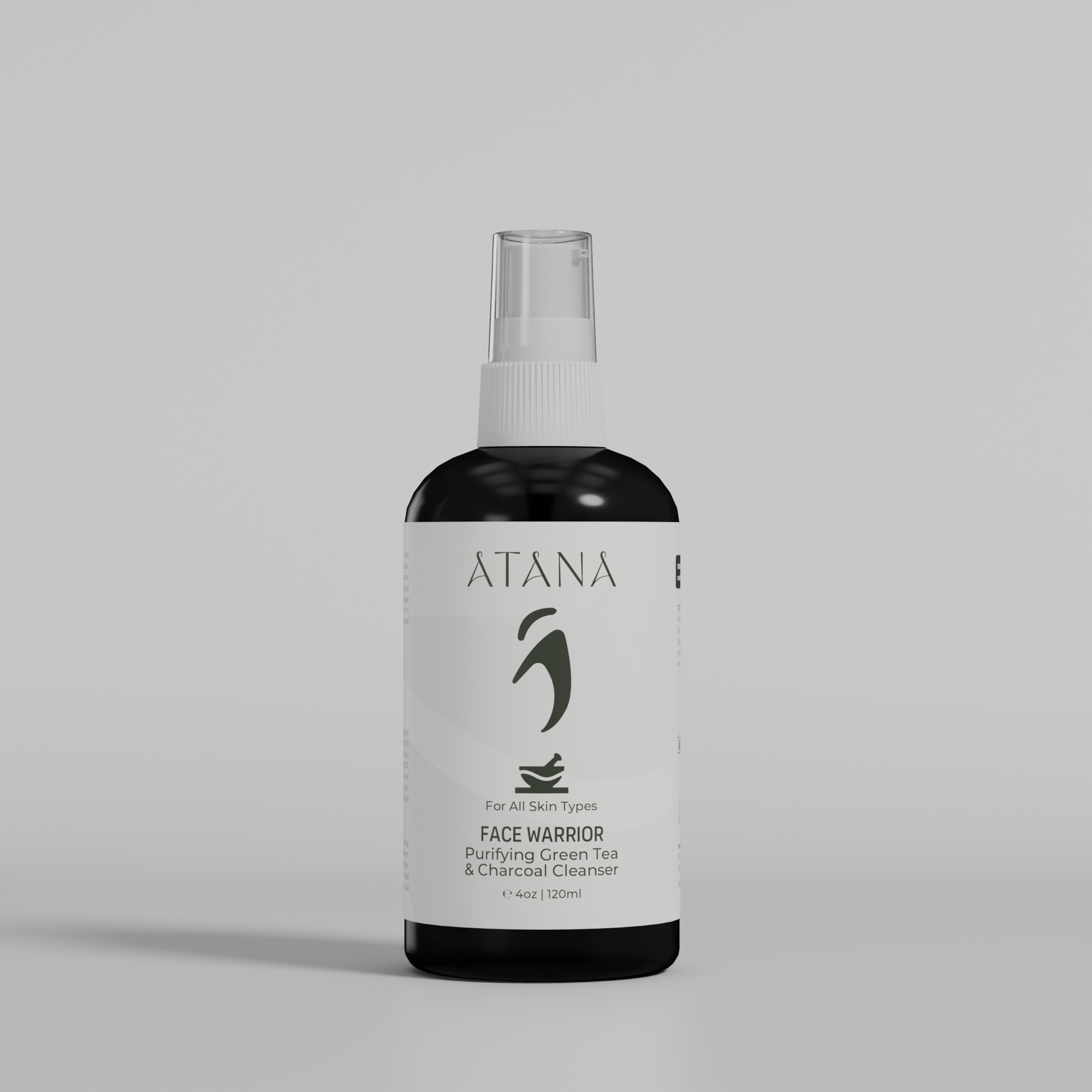 Face Warrior: Purifying Green Tea & Charcoal Cleanser